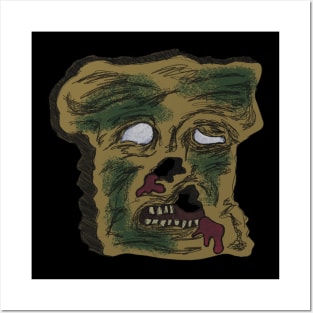 Zombie Toast Posters and Art